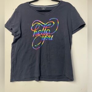 Hello You Jones New York Signature Women’s V-neck Size XL t-Shirt